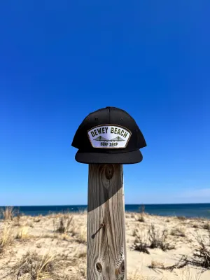 Black Full Custom Country Bridge Hat