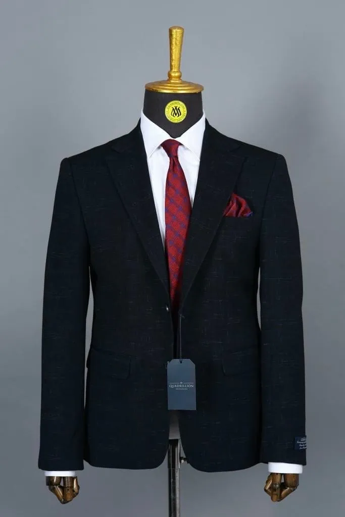 Blazer Noir Motif 3