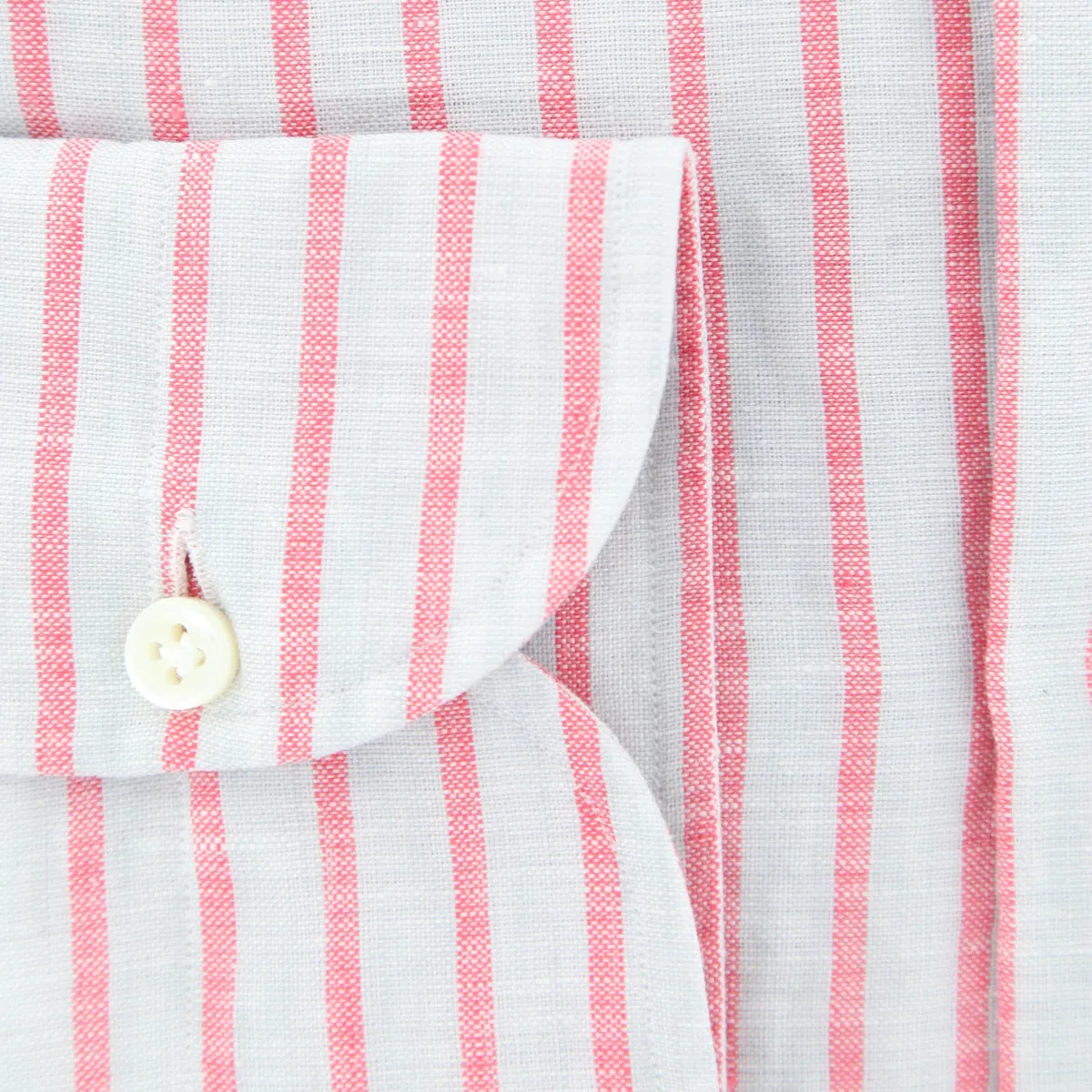 Borrelli Light Gray Shirt - Slim