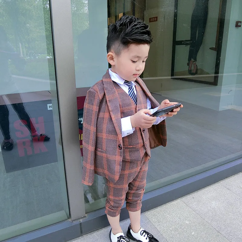 Boys Fashion Blazer Set