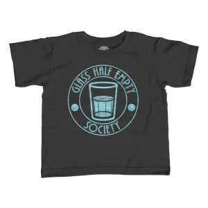 Boy's Glass Half Empty Society T-Shirt