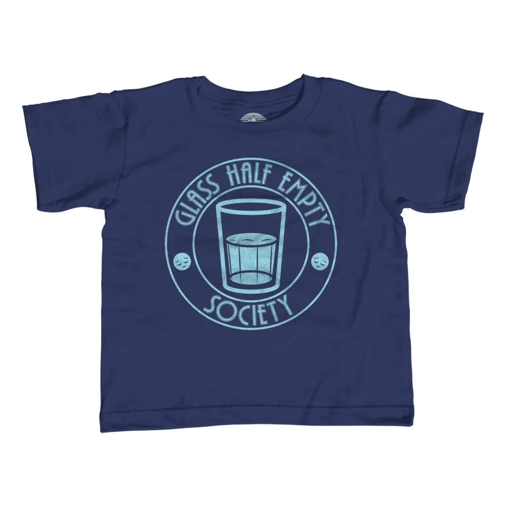 Boy's Glass Half Empty Society T-Shirt