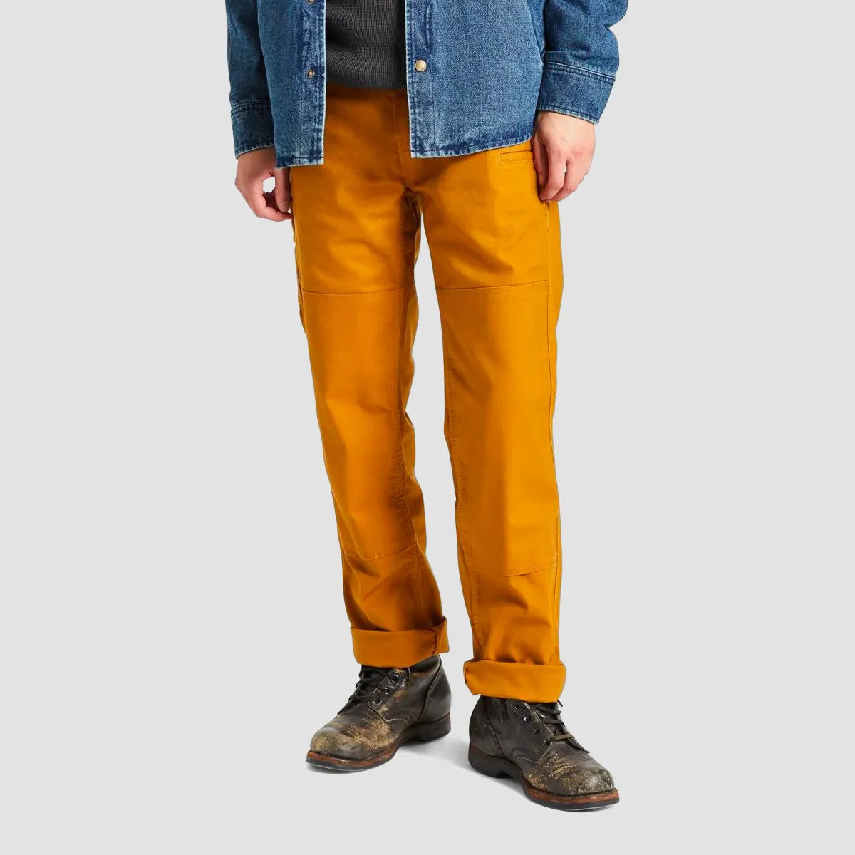 Brixton Builders Carpenter Stretch Pants Golden Brown