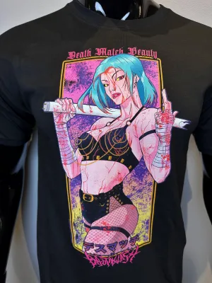 BRUTAL CLASH "DEATH MATCH BLOODY BEAUTY" t-shirt