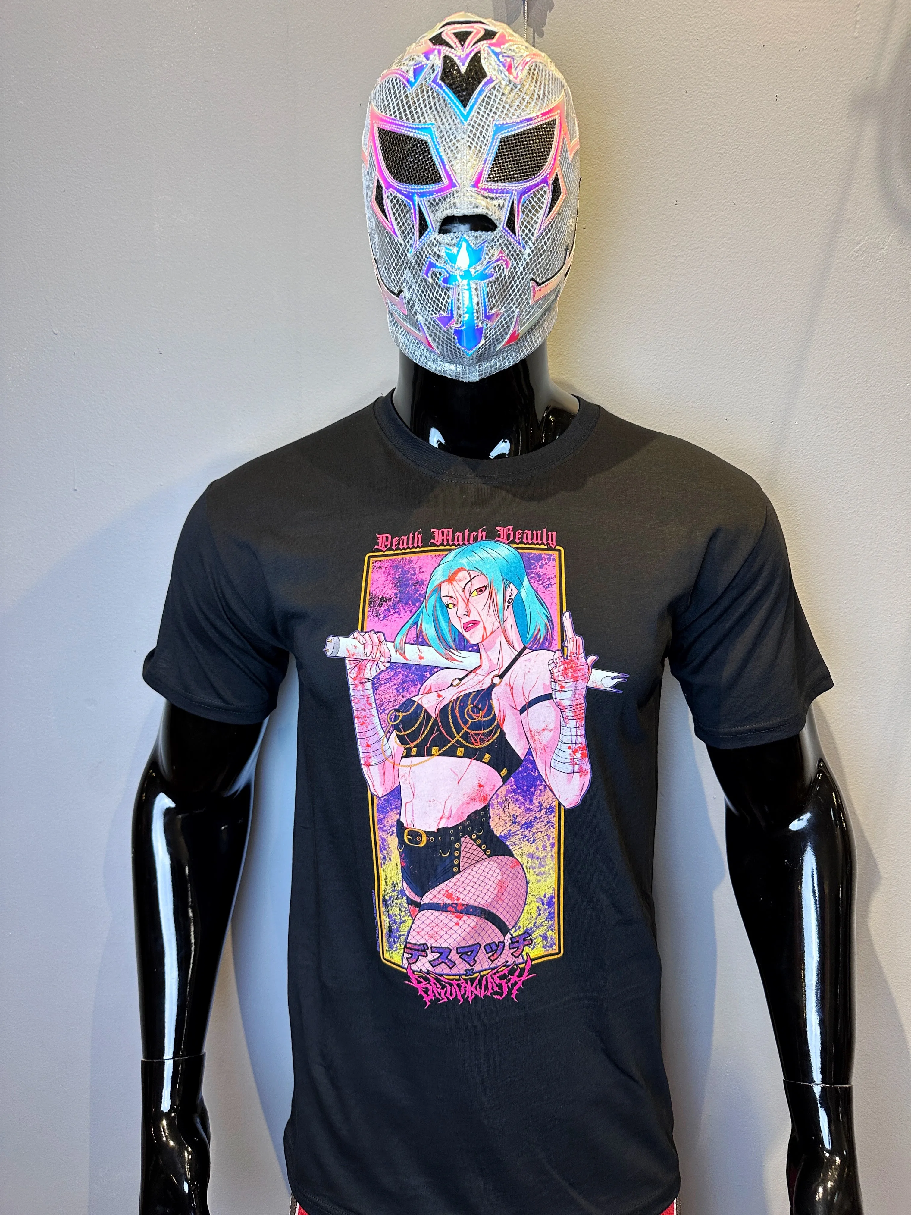 BRUTAL CLASH "DEATH MATCH BLOODY BEAUTY" t-shirt