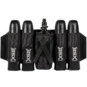 BSX 4 1 Pod Paintball Harness - Black