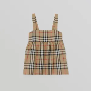 Burberry Vintage Check Stretch Cotton Top