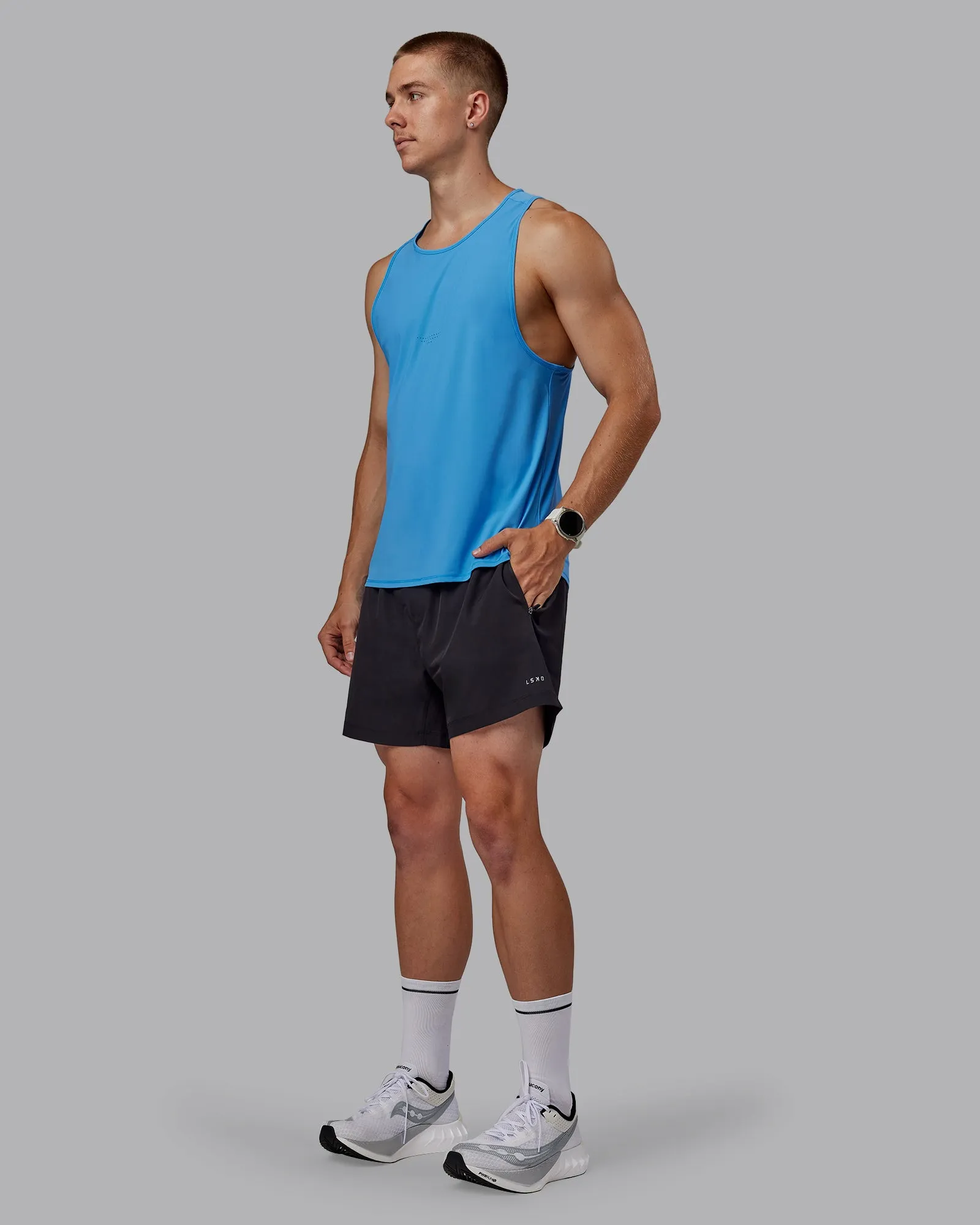 Cadence Tank - Azure Blue