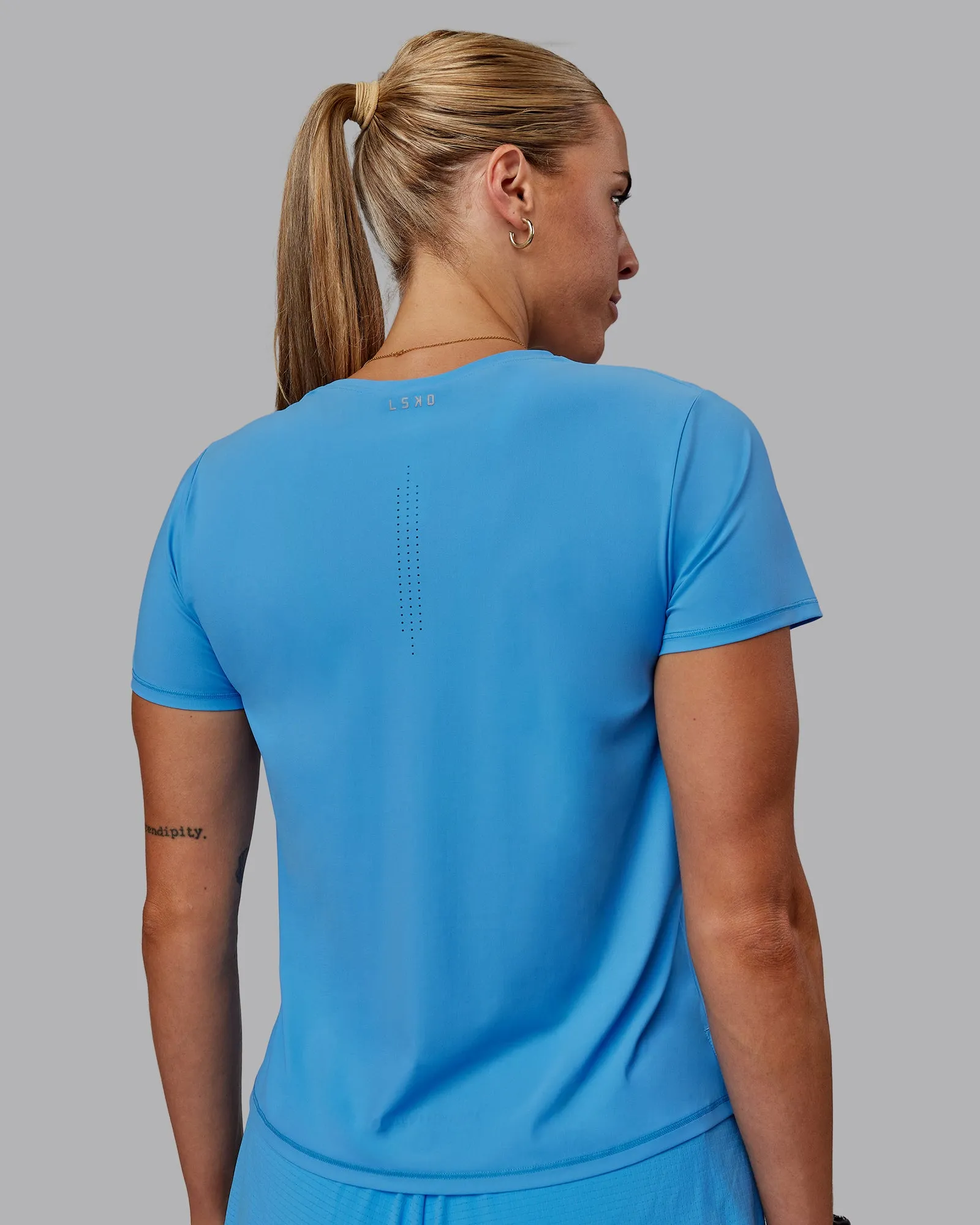 Cadence Tee - Azure Blue