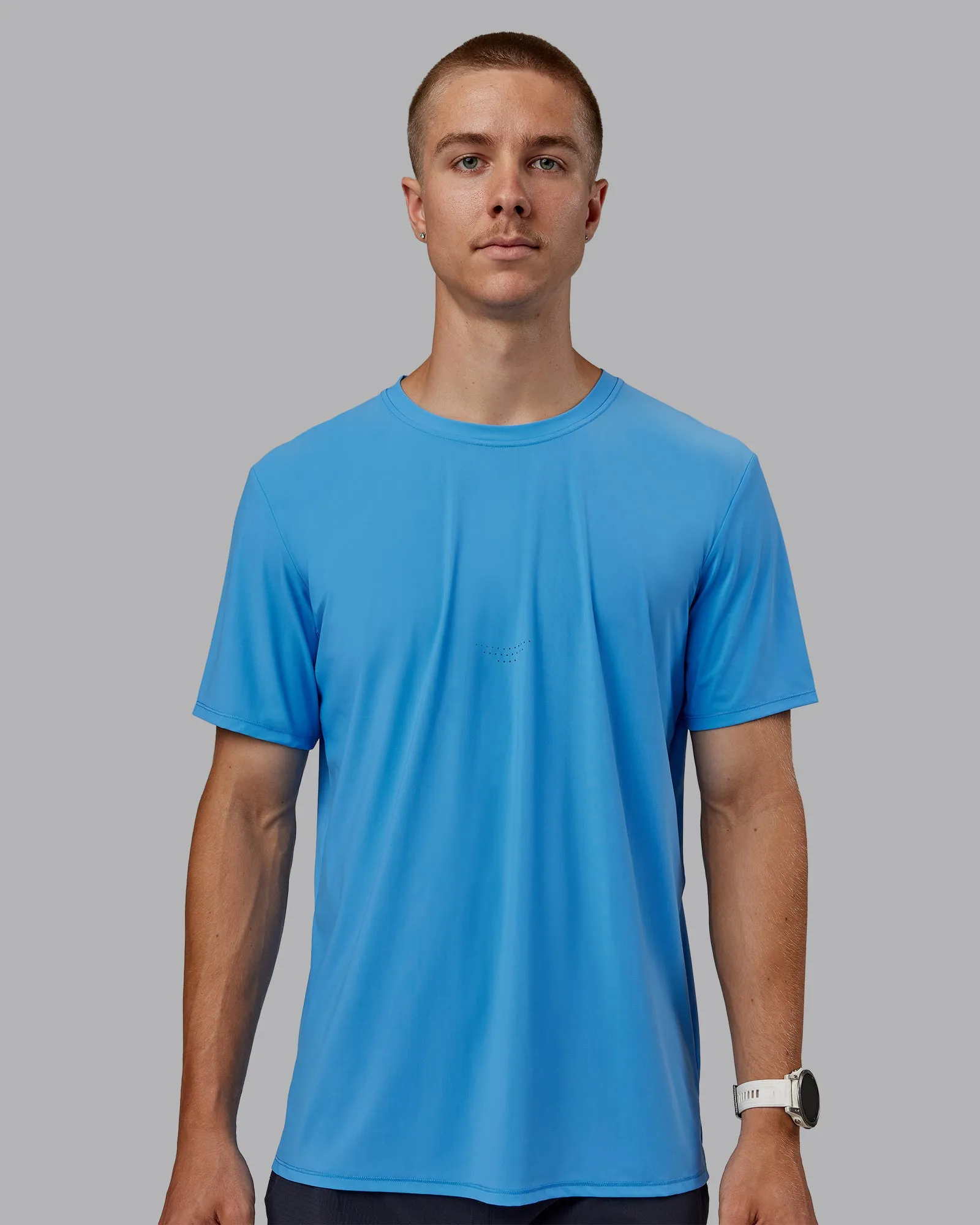 Cadence Tee - Azure Blue