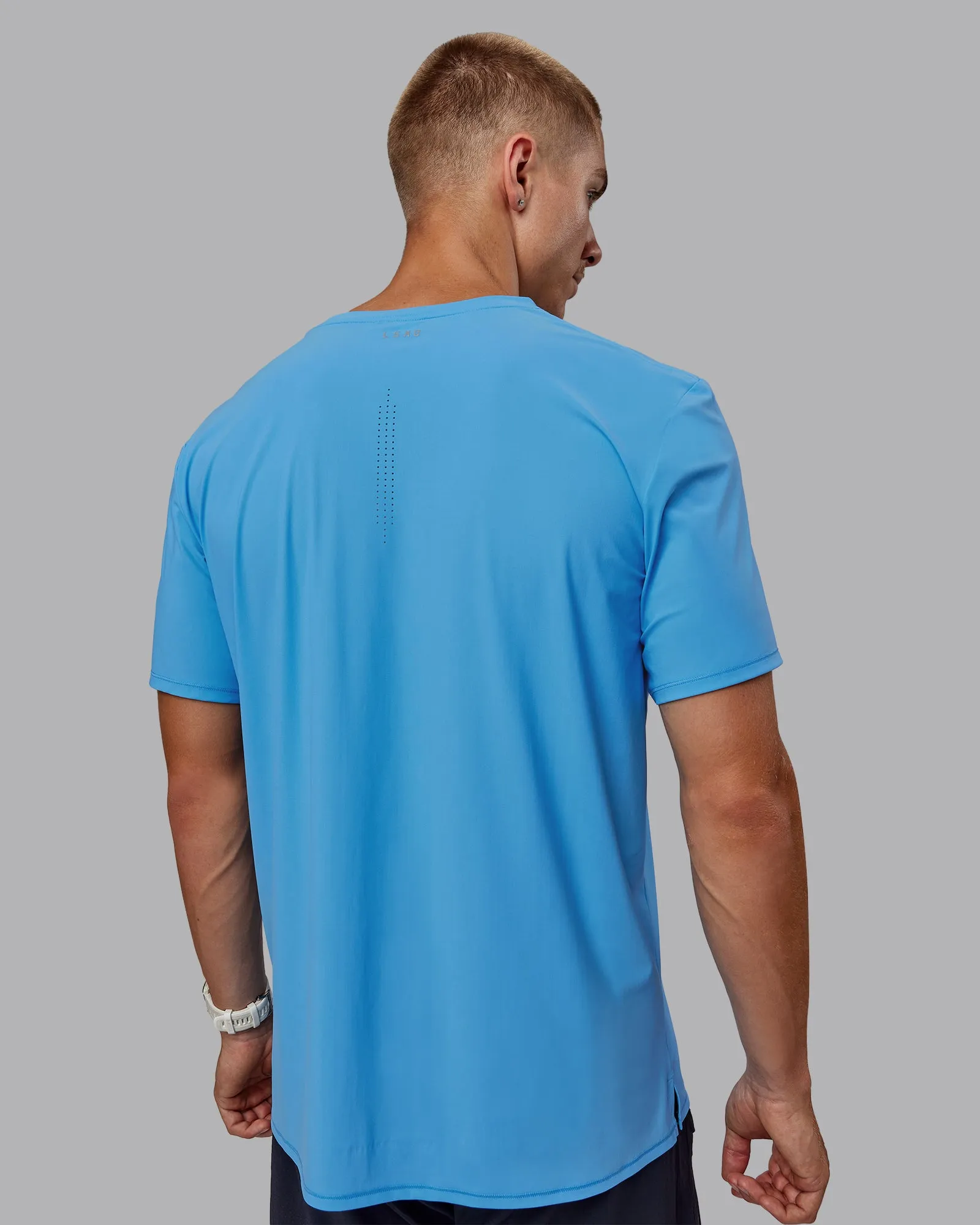 Cadence Tee - Azure Blue