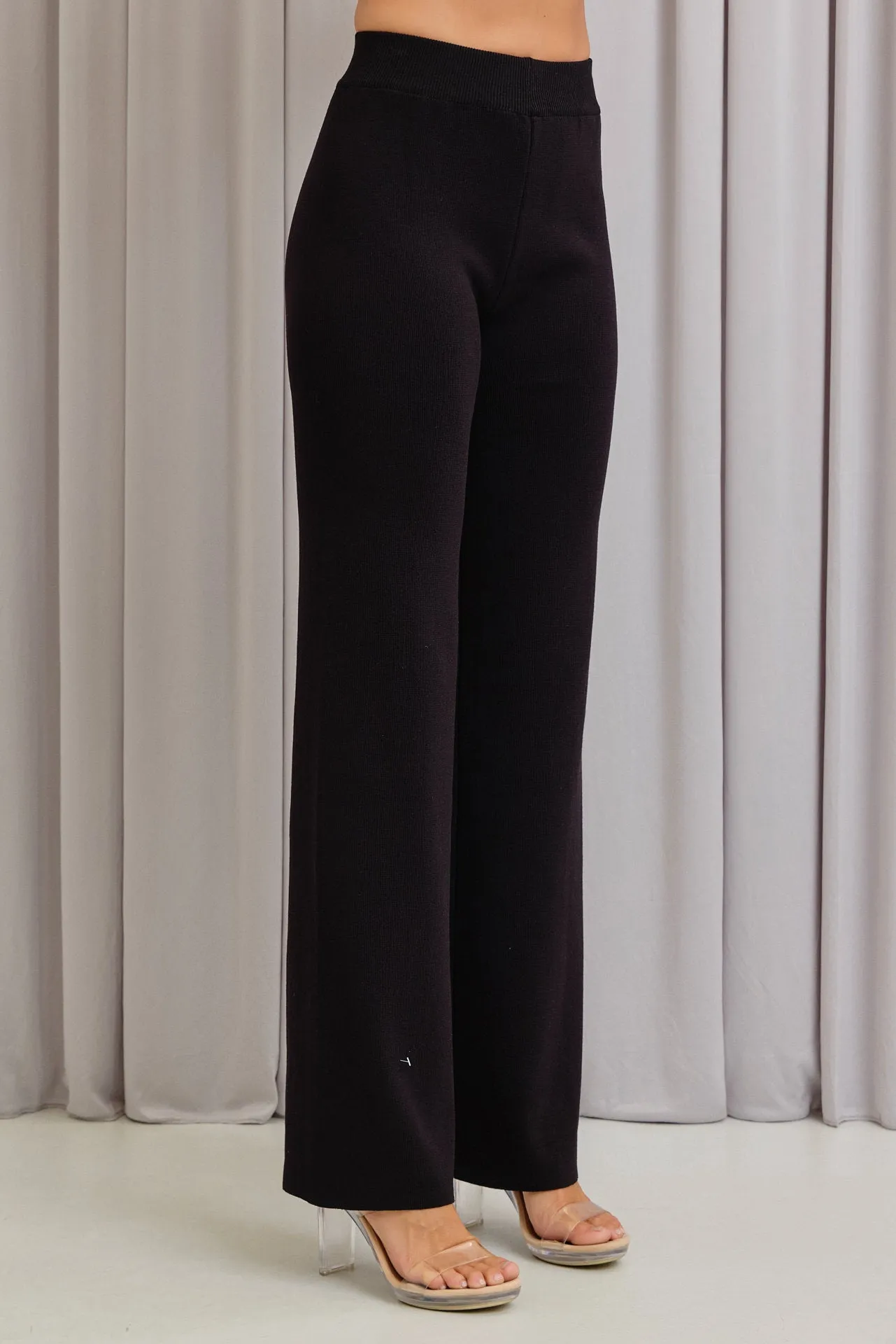 Calm Day Stripe Knit Top and Pants Set