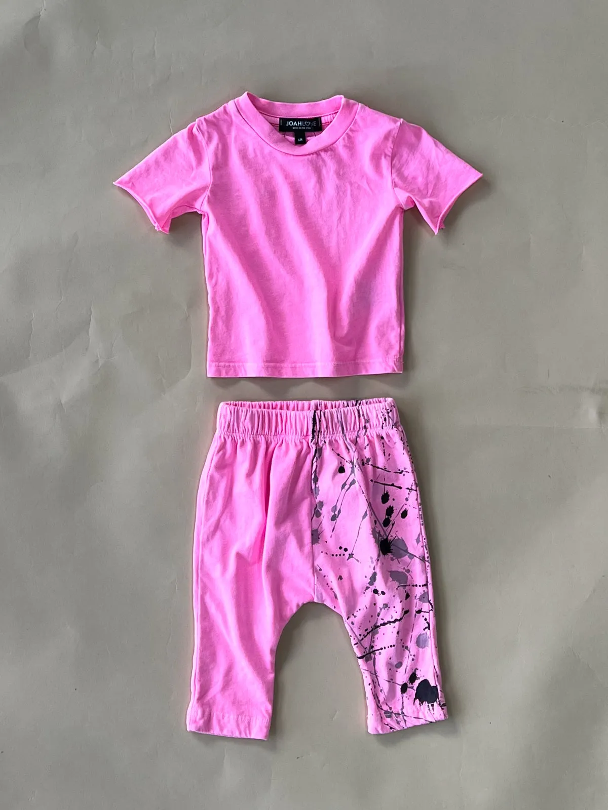 Cameron Solid Tee | Pink