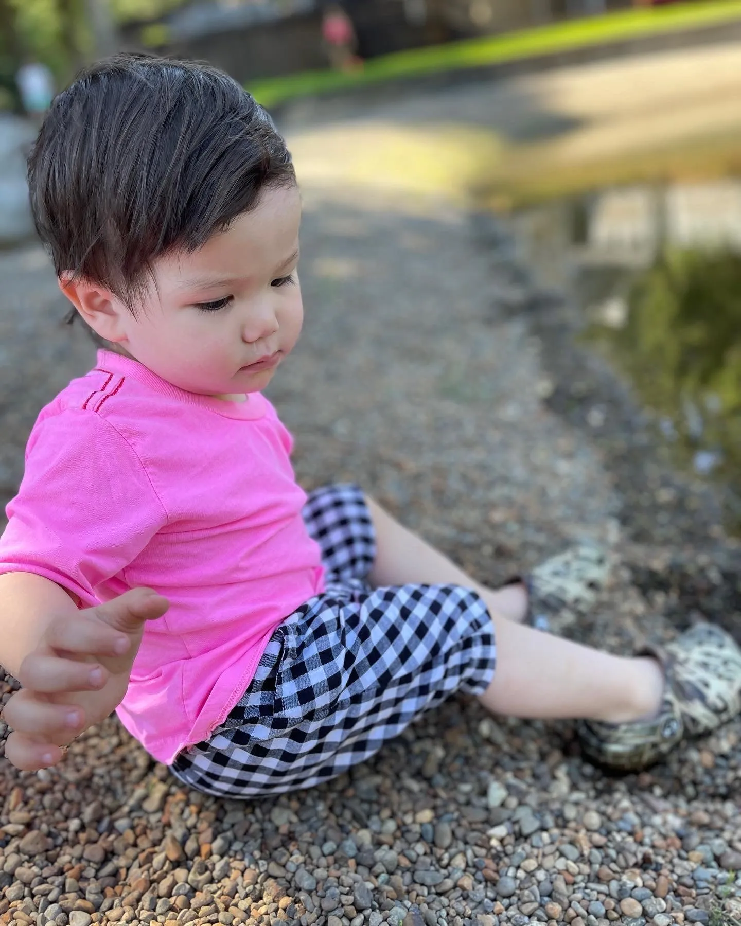 Cameron Solid Tee | Pink