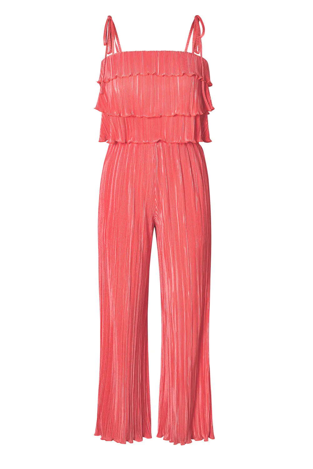 Cami Pleated Wide Leg Pants Set