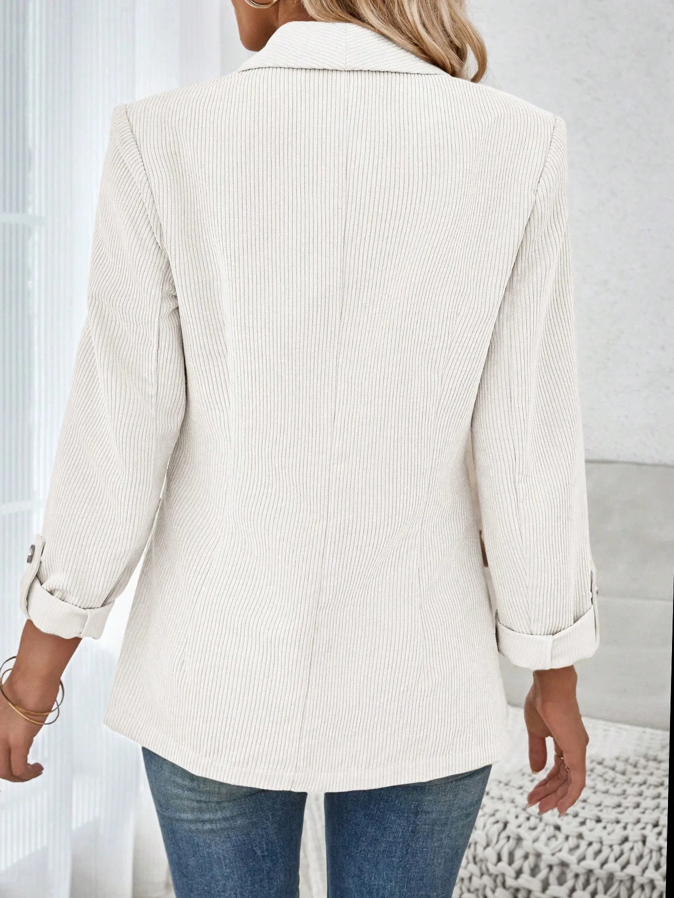Chaqueta Blazer de Pana para Mujer