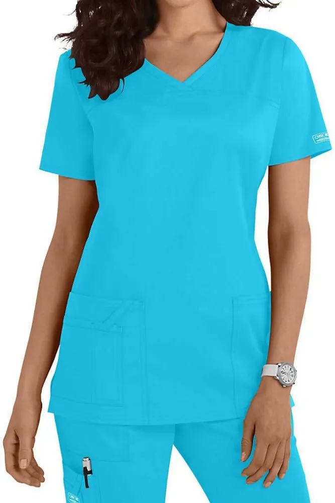 Cherokee Scrub Top Core Stretch V Neck Clearance Sale 4727