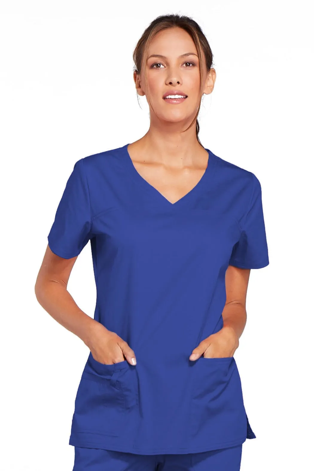 Cherokee Scrub Top Core Stretch V Neck Clearance Sale 4727