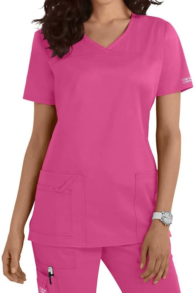 Cherokee Scrub Top Core Stretch V Neck Clearance Sale 4727