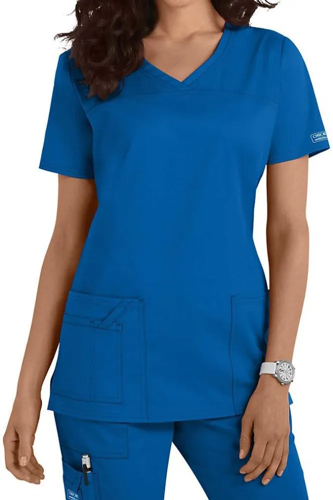 Cherokee Scrub Top Core Stretch V Neck Clearance Sale 4727