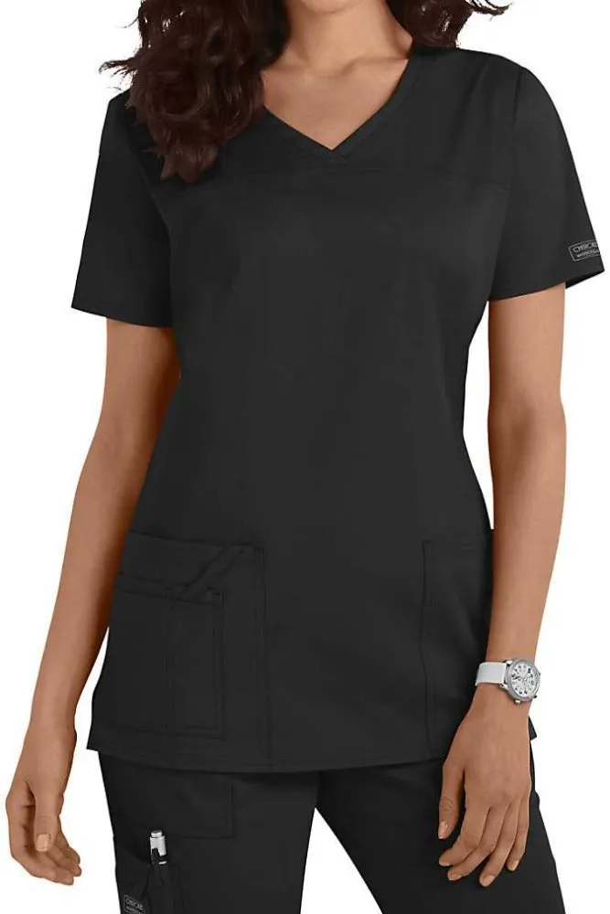 Cherokee Scrub Top Core Stretch V Neck Clearance Sale 4727