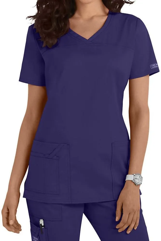 Cherokee Scrub Top Core Stretch V Neck Clearance Sale 4727