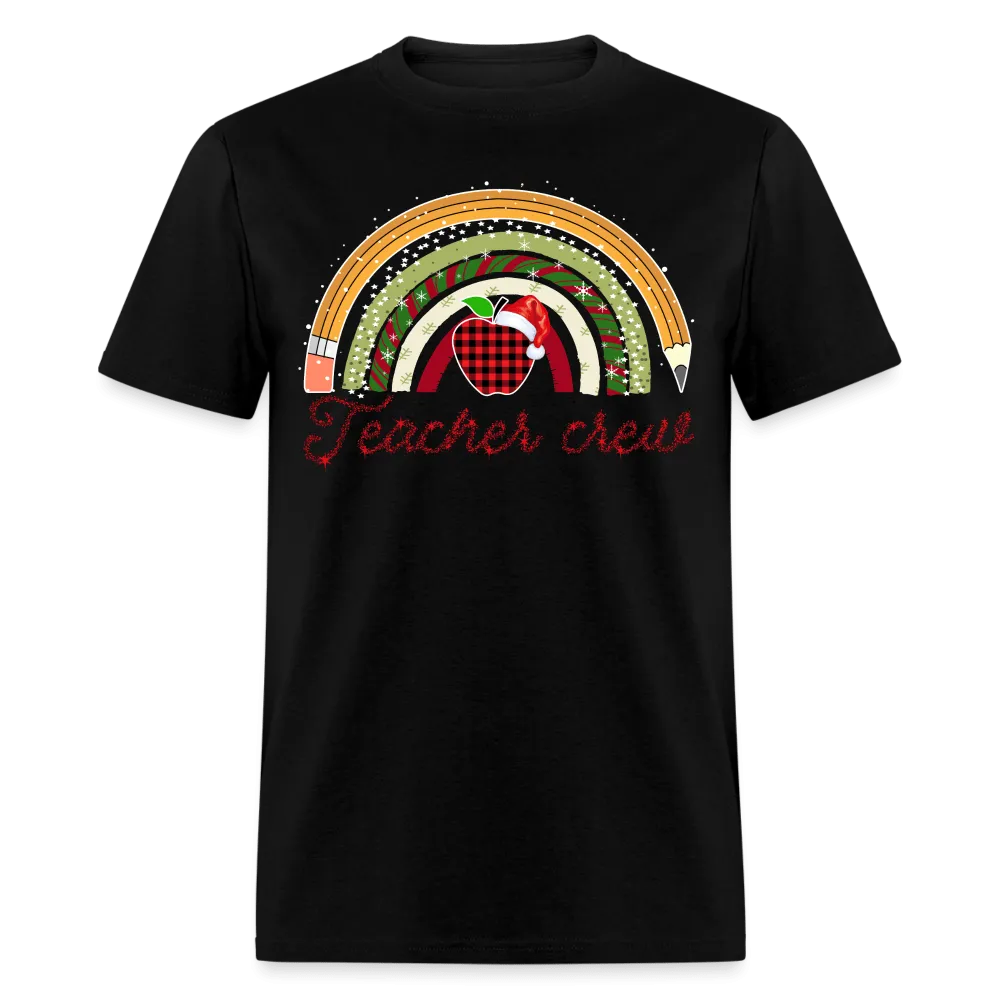 Christmas - Teacher Crew - Family Shirts Men, Woman Christmas T Shirts