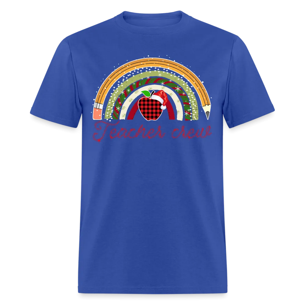 Christmas - Teacher Crew - Family Shirts Men, Woman Christmas T Shirts