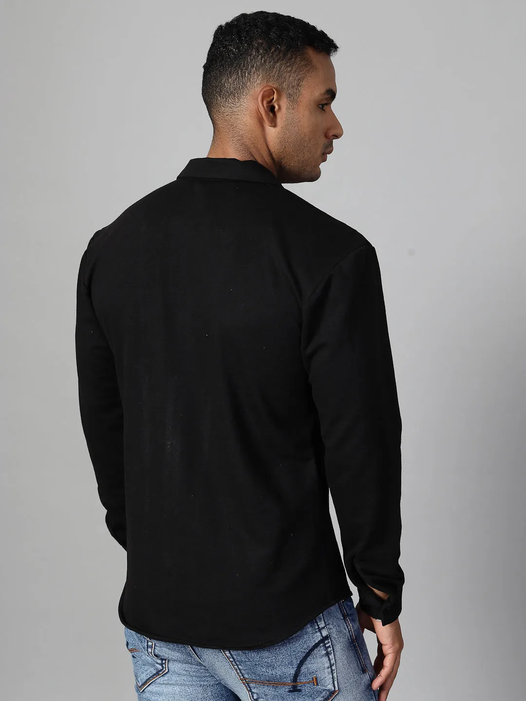 Classic Cuban Collar Terry Shirt