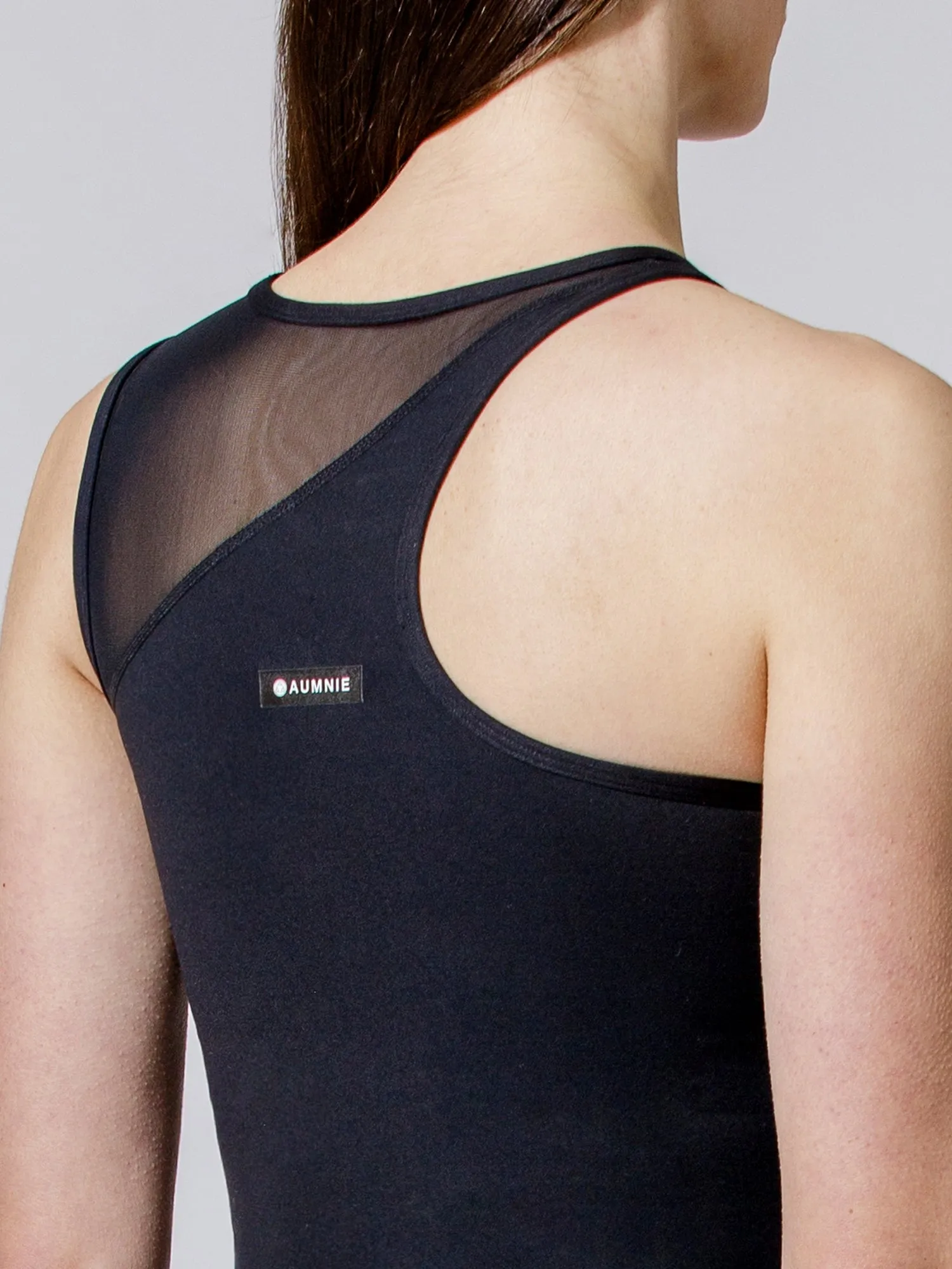 CONFLUX TANK, BLACK/BLACK MESH