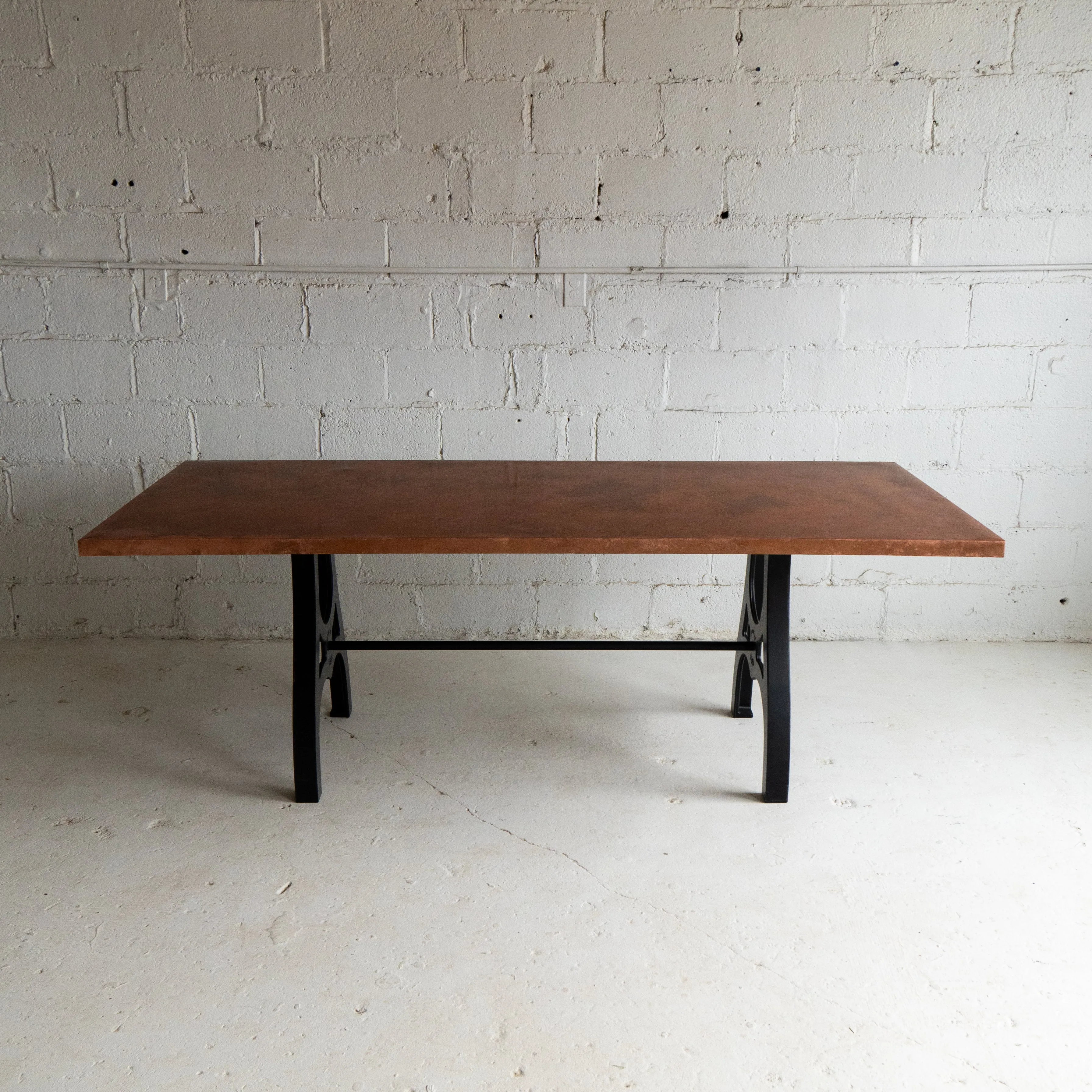 Copper Dining Table