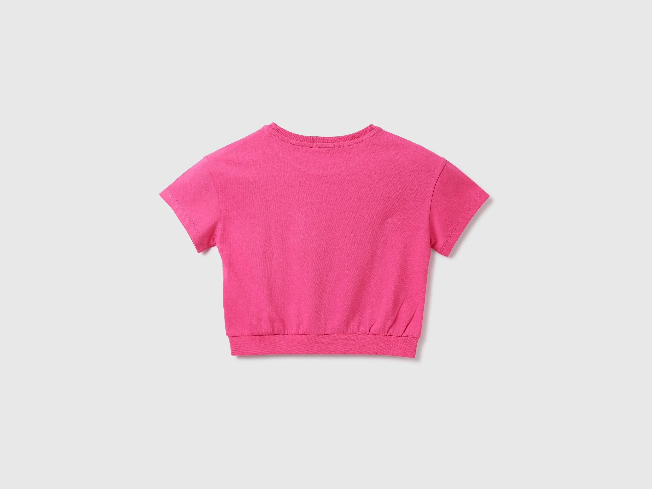 Cotton Printed Round Neck Girls T-shirts
