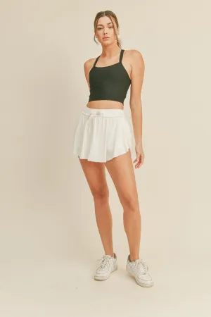 Court Shorts White