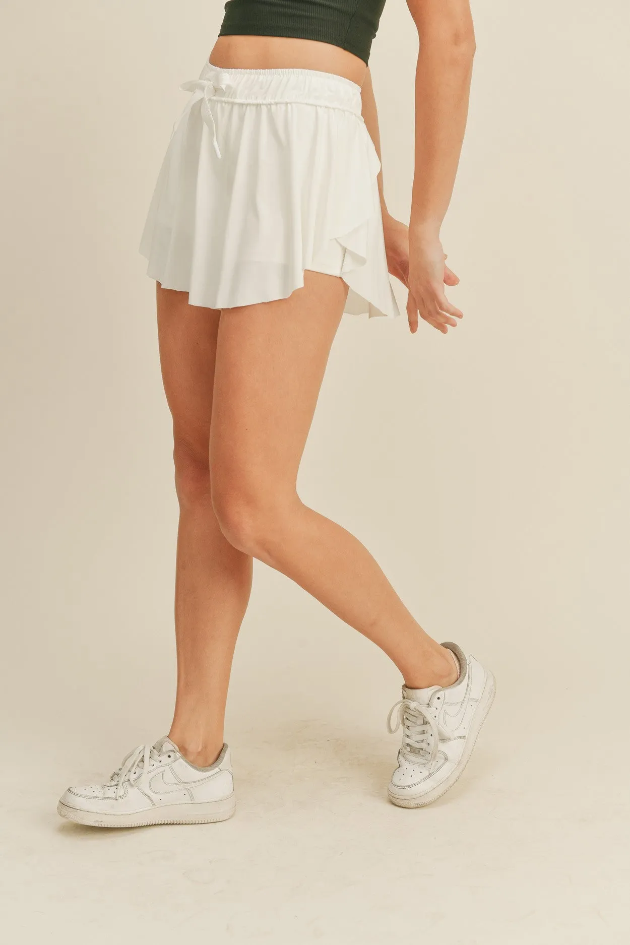 Court Shorts White