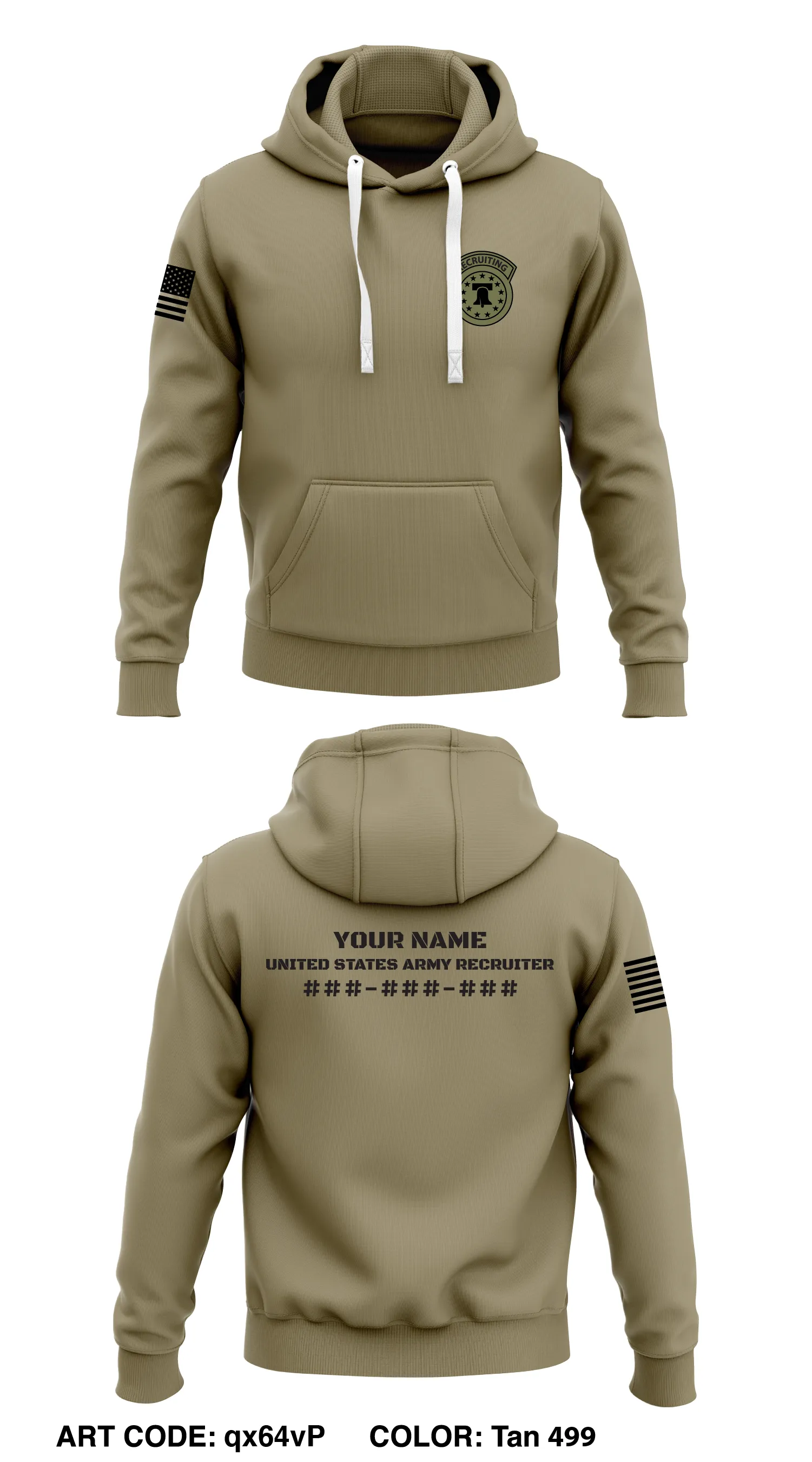 CUSTOM Largo Army Recruiting Store 1  Core Men's Hooded Performance Sweatshirt - qx64vP