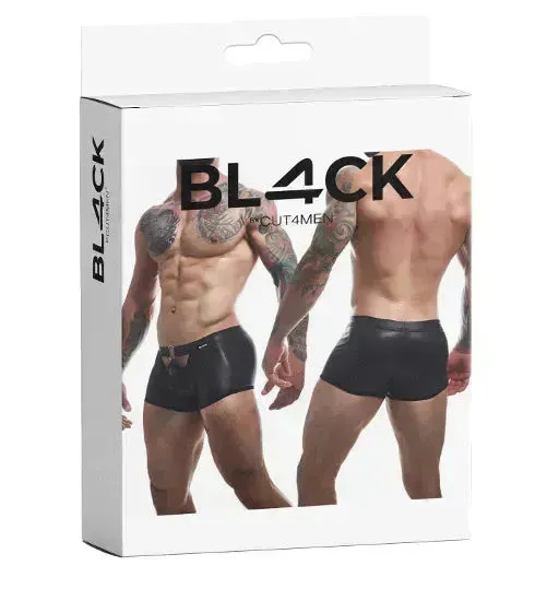 CUT FOR MEN PEEKABOO MINI PANTS XLARGE BLACK