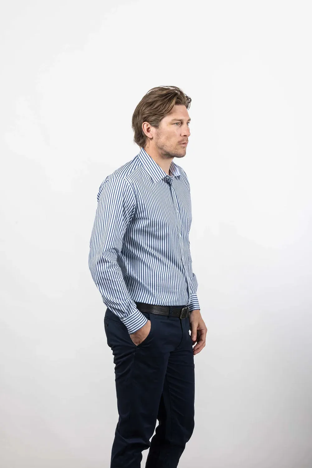 CUTLER & CO BLAKE STRIPE L/S SHIRT CS21260