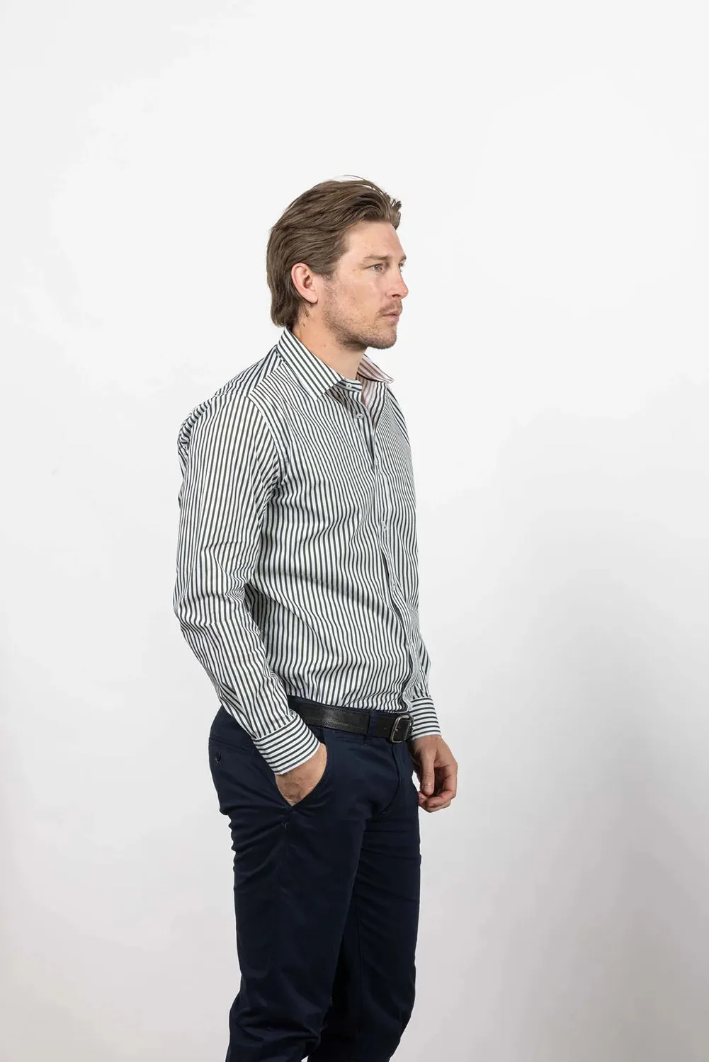 CUTLER & CO BLAKE STRIPE L/S SHIRT CS21260