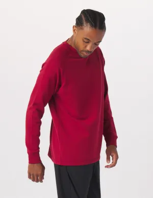 Dakota Crewneck: Cardinal
