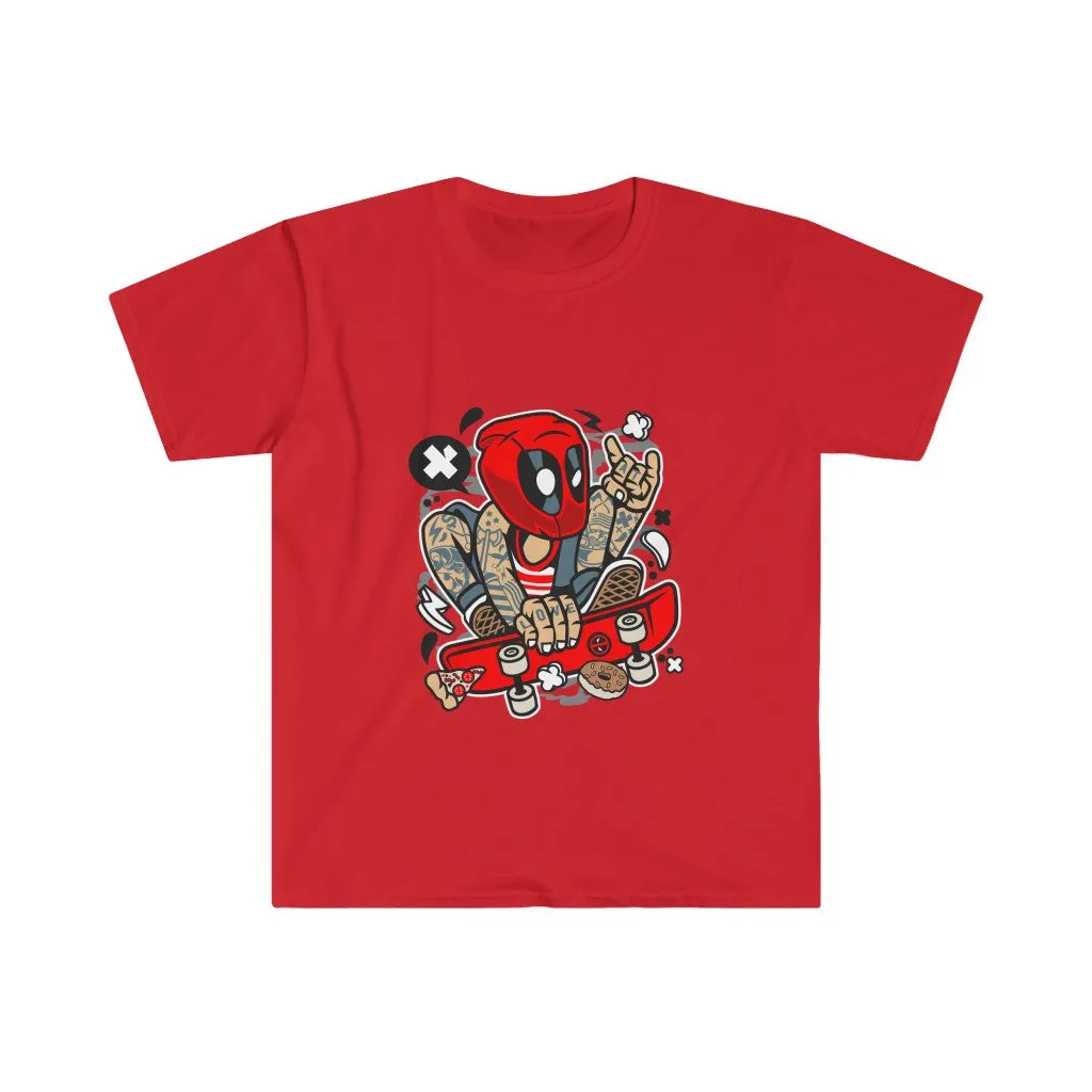 Deadpool Skater T-Shirt