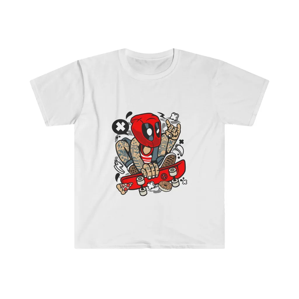 Deadpool Skater T-Shirt