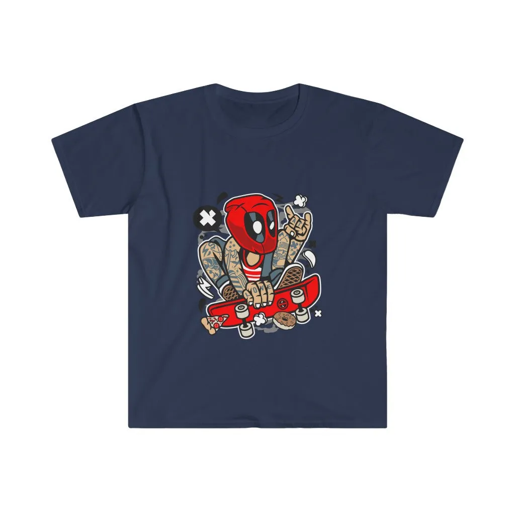 Deadpool Skater T-Shirt