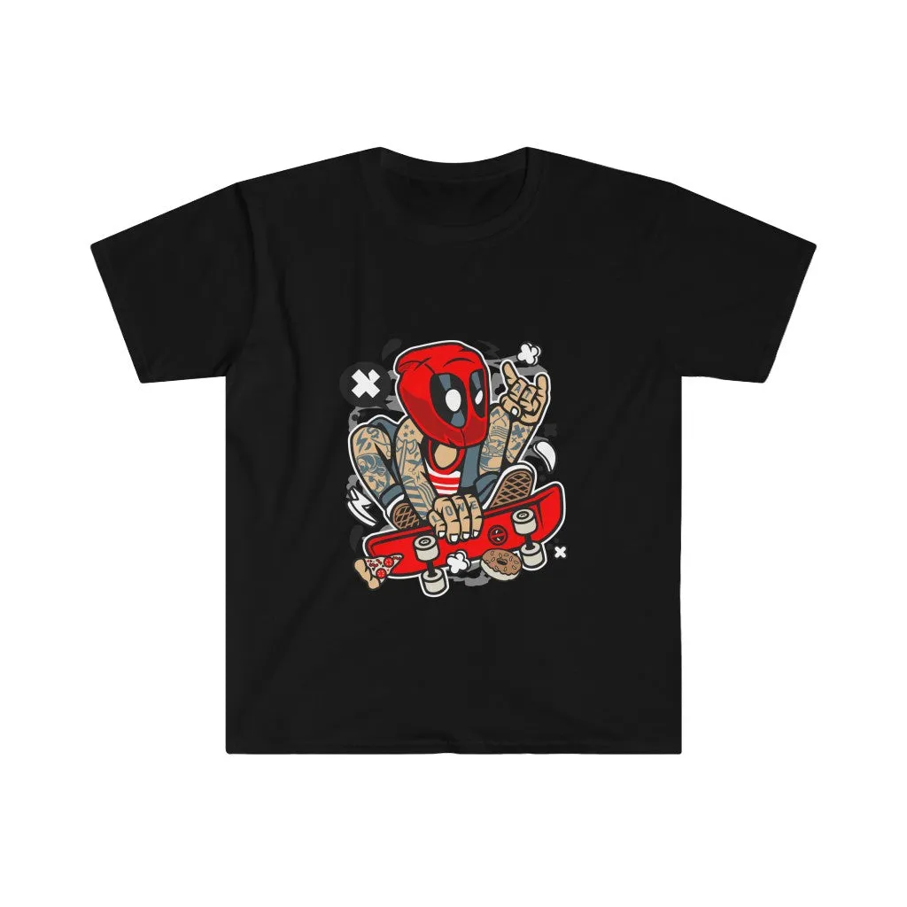 Deadpool Skater T-Shirt