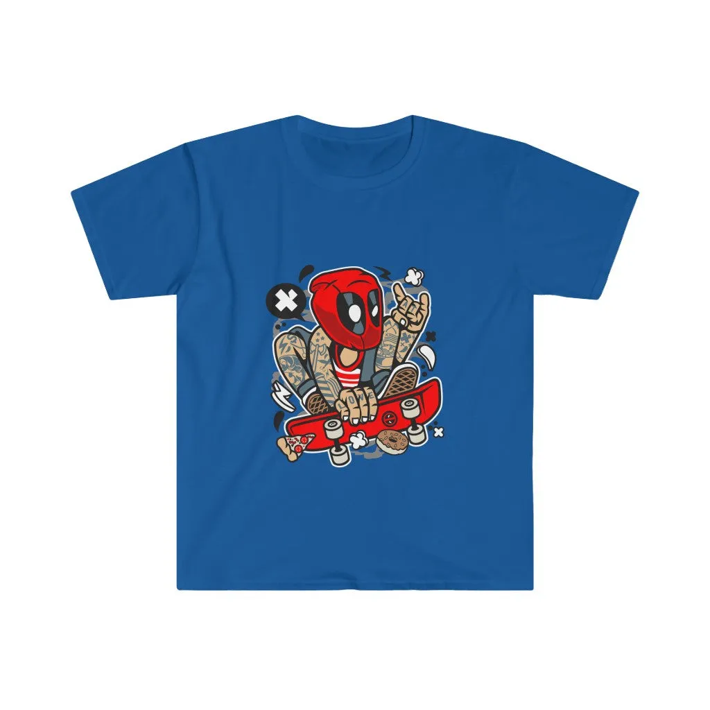 Deadpool Skater T-Shirt