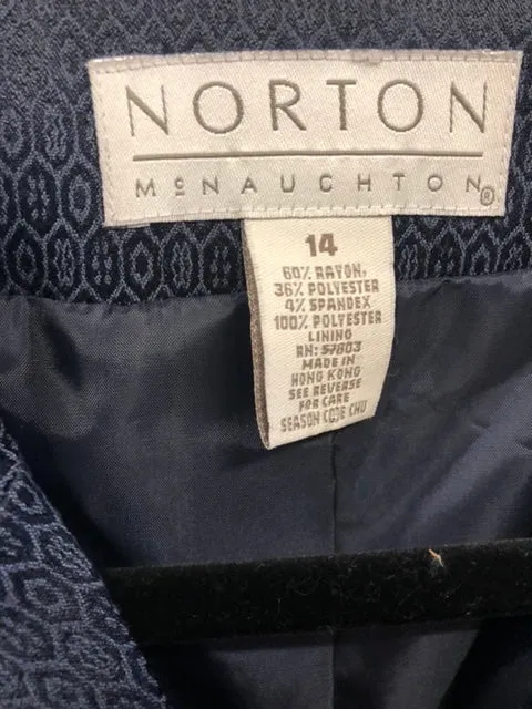 Deep Blue Blazer, size 14  #7049
