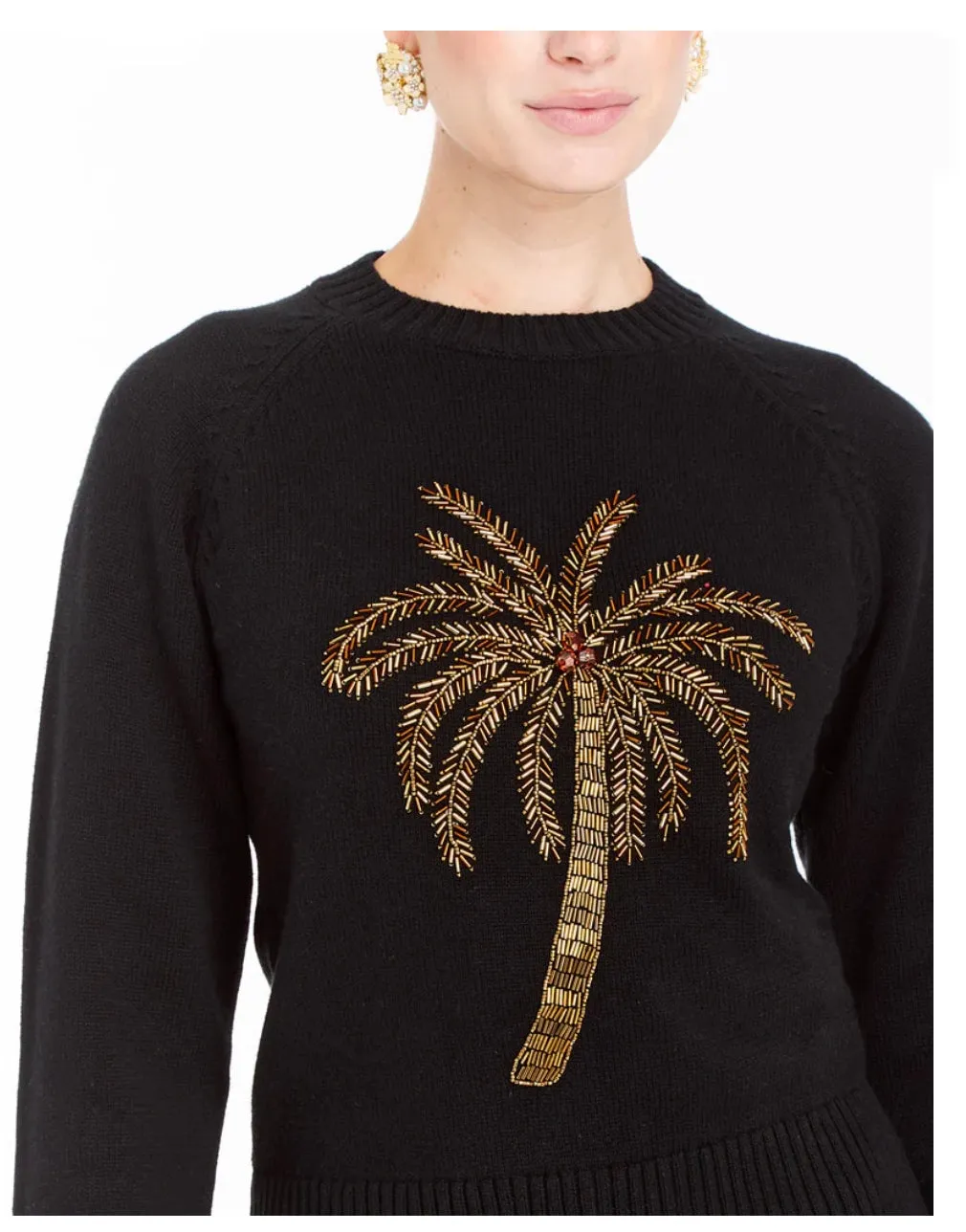 Delilah Palm Sweater