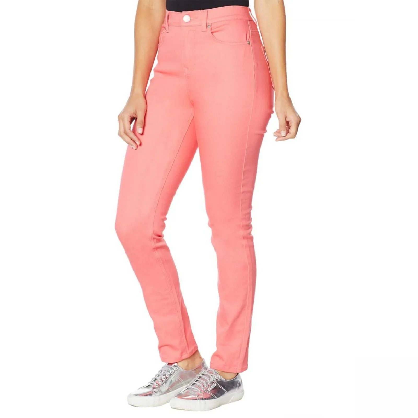 DG2 by Diane Gilman Plus Size Women's Virtual Stretch Skinny Jeans