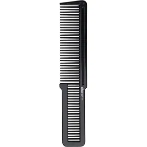Diane Flat Top Comb - Black 8"