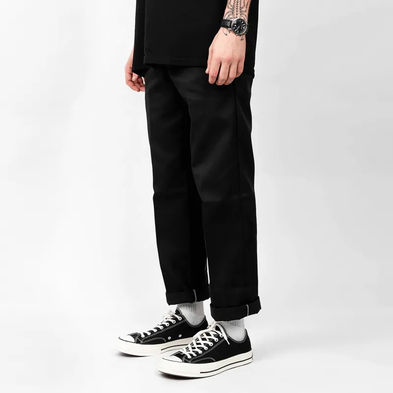DICKIES - 873 Slim Straight Fit Pants - BLACK