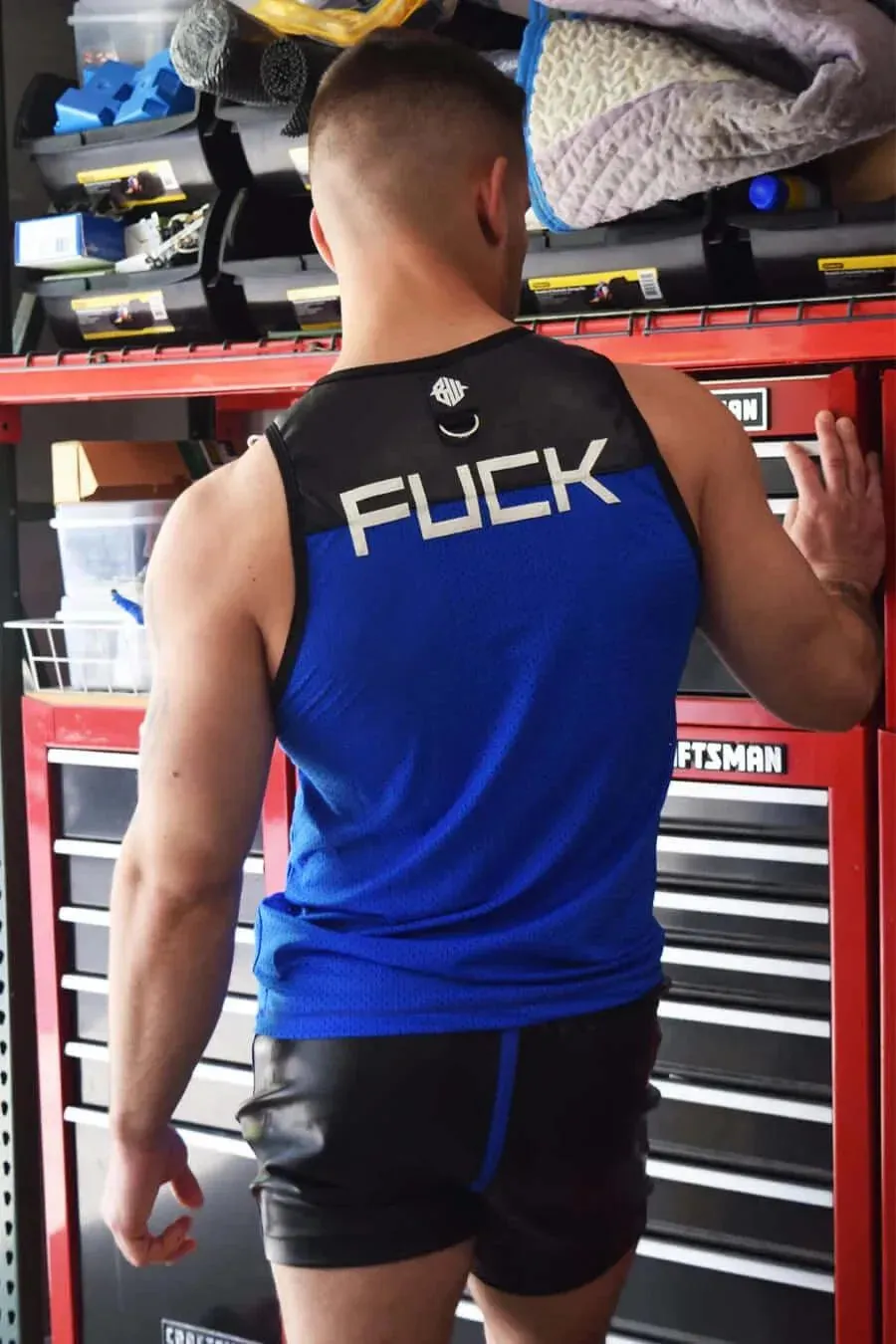 DOMINATOR TANK TOP - BLUE